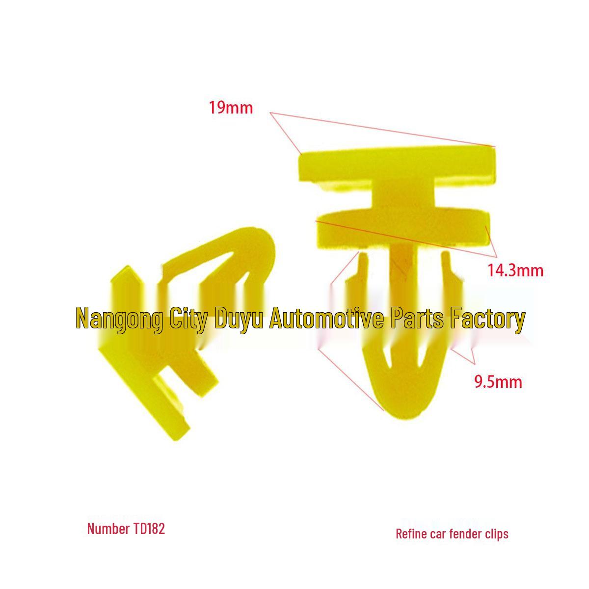 

Elantra Door Panel Trim Clip Set for Installation 10000 Units