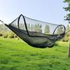 Camping Hammock With Mosquito Gnats Net Breathable Lightweight Portable Single Hammock With Tree Straps Indoor Outdoor Hammock