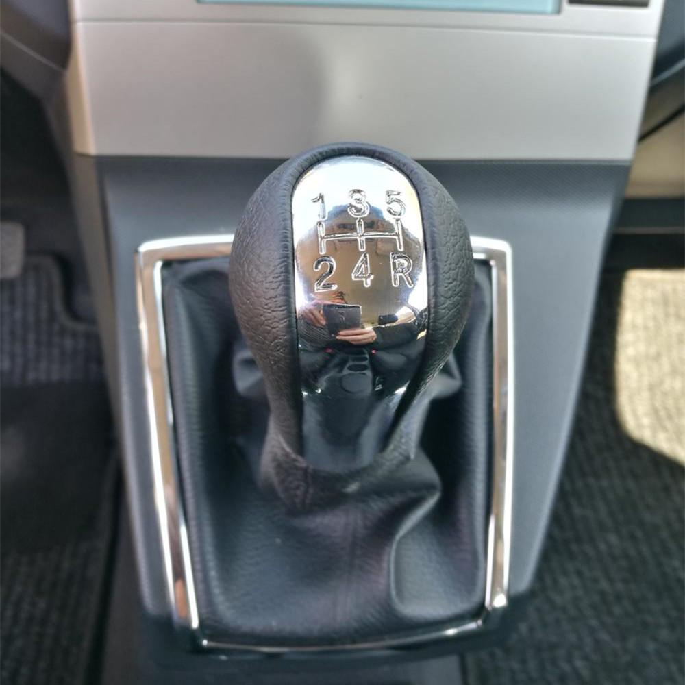 5/6 Speed MT Car Gear Shift Knob PU Leather for Toyota Corolla Verso RAV4 Yaris AYGO Gearshift Shifter Lever Stick