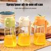 2 In 1 470Ml Plastic Spray Oil Sprayer Bottle Spray Oil Dispenser Bottle Oil Jar Cruet Bbq Kitchen Baking Roasting Picnic Tool