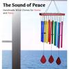 Harmony Multi-Color Wind Chimes for Bedroom & Living Room – Soothing Home Décor, Housewarming, Balcony & Garden Hanging Decoration