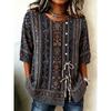Summer Casual Women's Half Sleeve Shirt, Fashion 3D Stereo Print, Loose Simple Version Skin-Friendly Breathable Daily Top