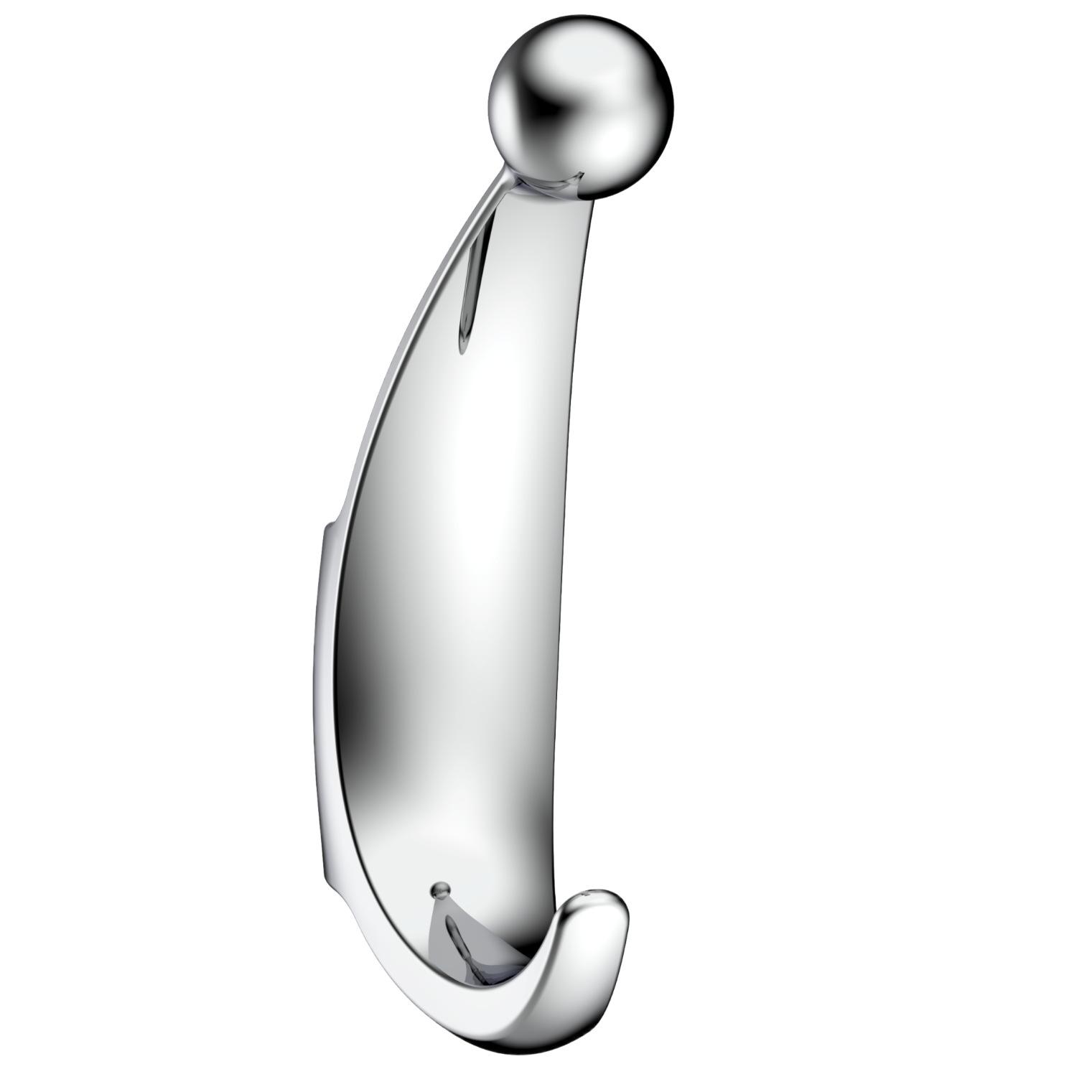 

Modern Light Luxury Zinc Alloy Coat Hook for Wardrobes and Bathrooms 12x2.5x8