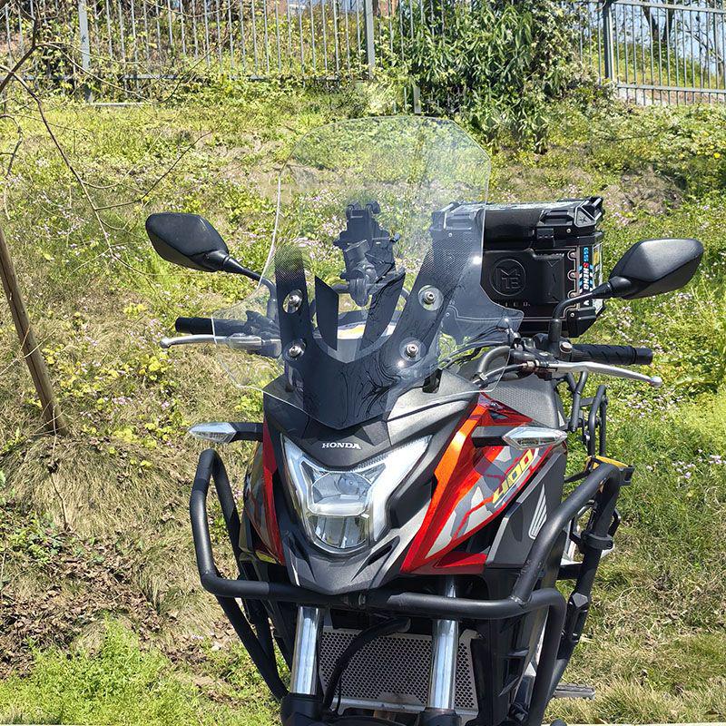 Pare-brise amélioré pour Honda CB400X/500X, Déflecteur de vent étendu