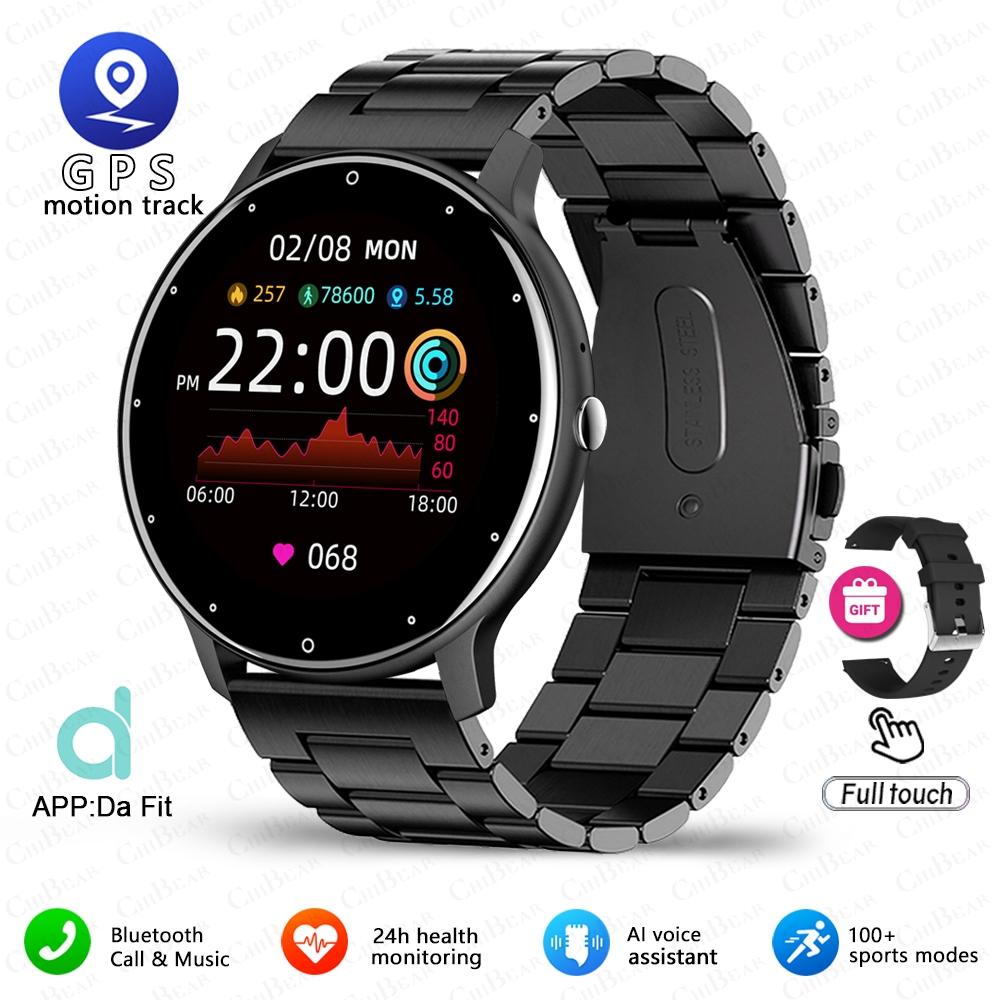 New Smart Watch Men Sports Fitness Watch Heart Rate Full Touch Screen Bluetooth Call  New Ultra Light Smartwatch