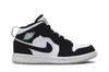Jordan 1 Mid White Black Teal Tint (PS)