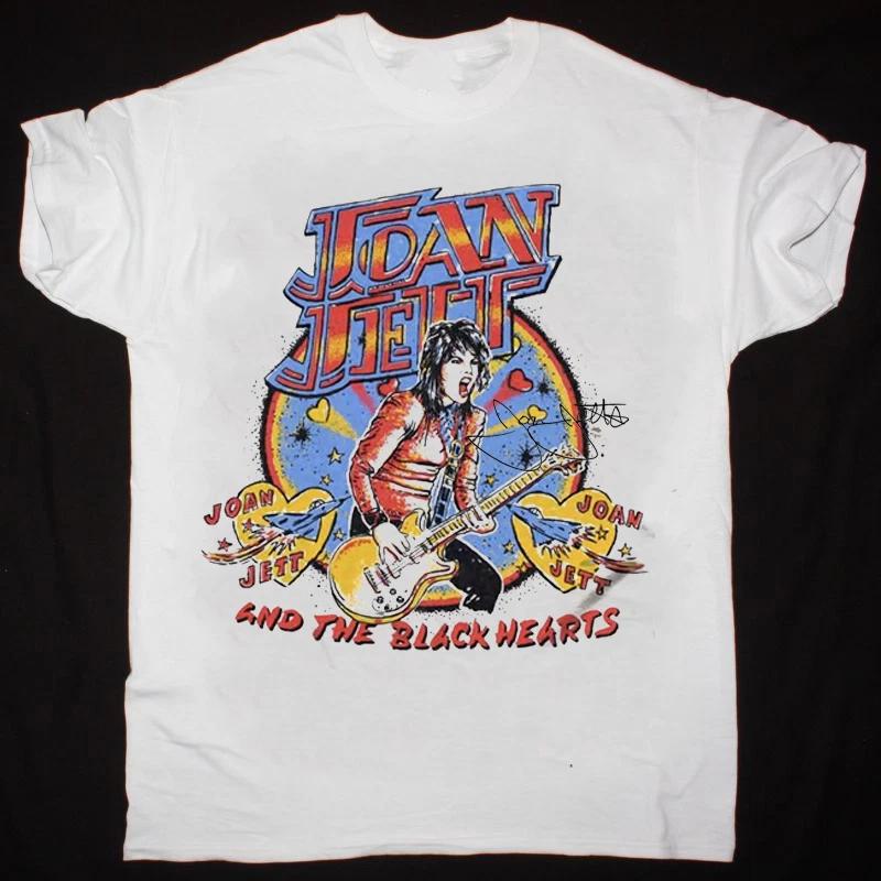 Rare Collection Joan Jett Cotton White S-2345XL Unisex T-Shirt L