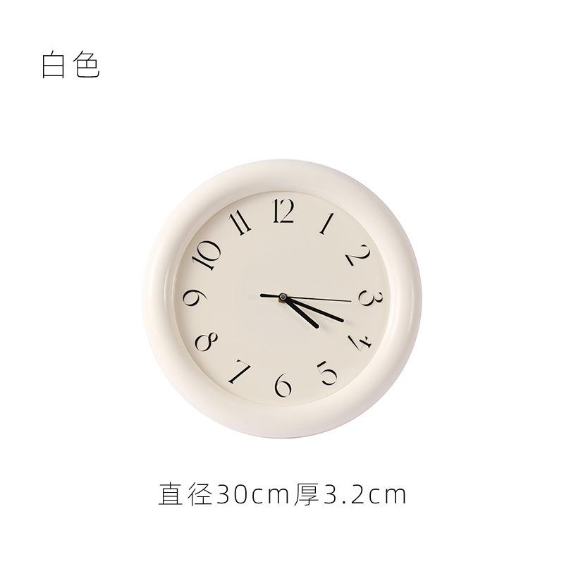 Nordic Ins-Style Living Room Deep Decoration Clock Bedroom Office Living Room Creative Home Wall-Mounted Clock