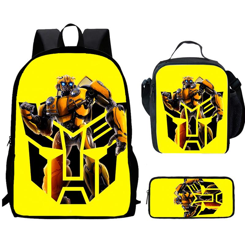 Transformers, Bumblebee Bag High Definition Multi-Function Oxford Lightweight Backpack