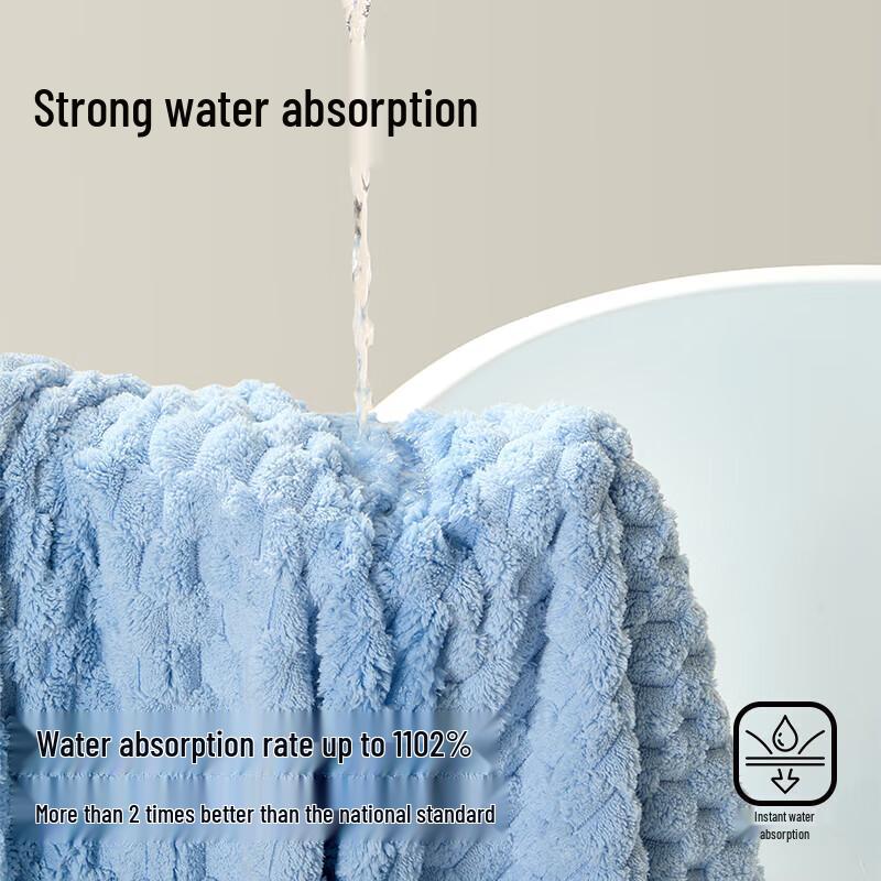 Grace 7A Antibacterial Cloud Grid Bath Towel