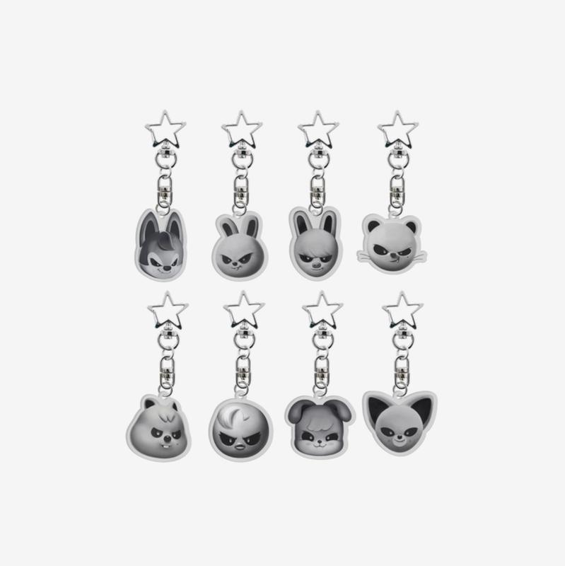(Pre-Order) Stray Kids EVIL SKZOO ACRYLIC KEYRING - SKZOO Everywhere All Around The World