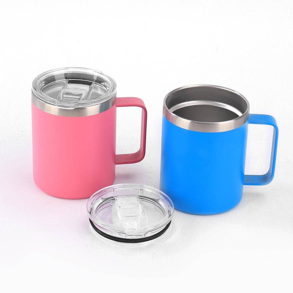 12oz/24oz Double Wall Vacuum Insulated Stainless Steel Mug with Lid