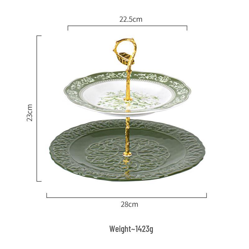 Retro Floral Ceramic Afternoon Tea Set