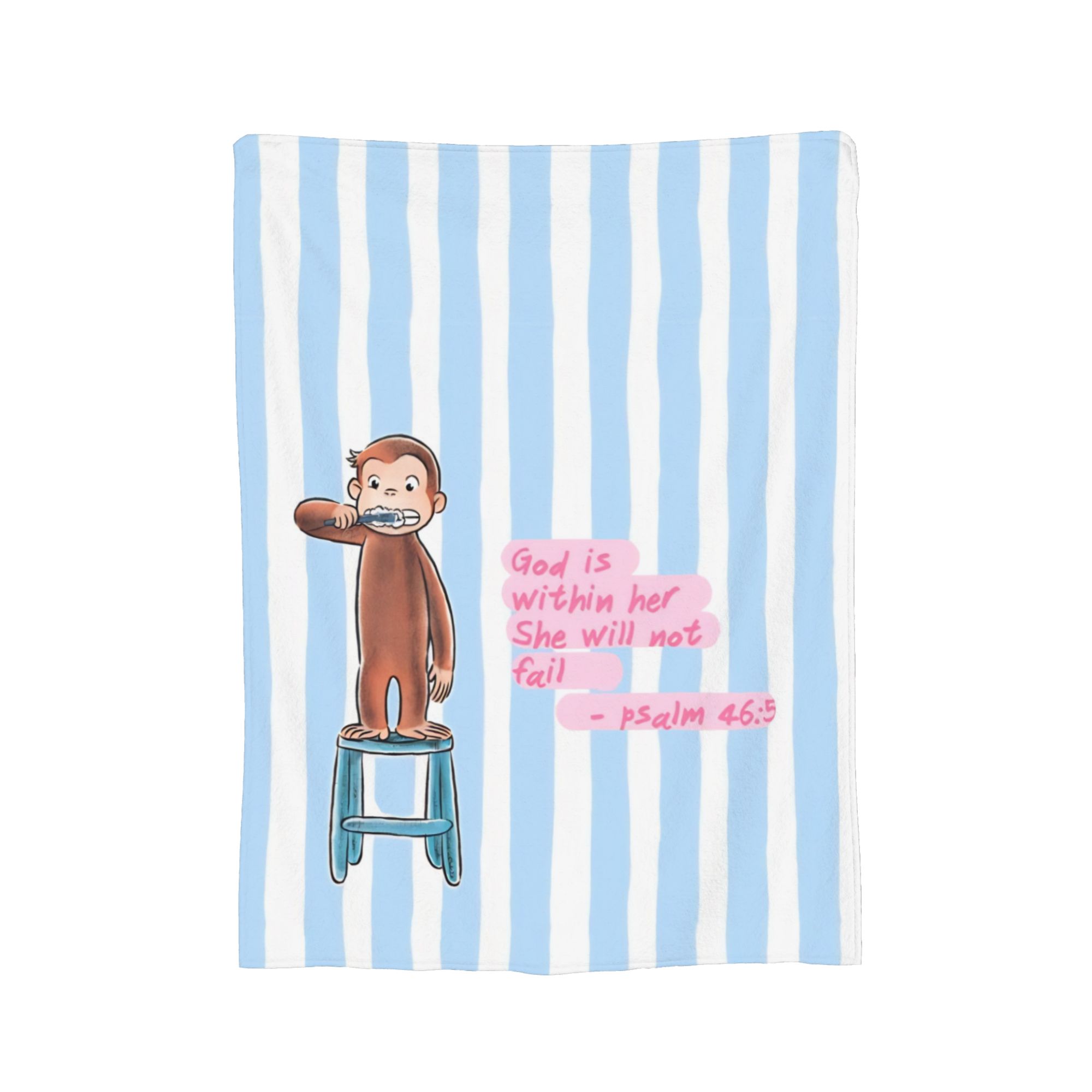 Любопытный Джордж Маленькая Обезьянка Флисовые Пледы Покрывала для Кровати Уличные Теплые Одеяло для Спальни, 30x40in