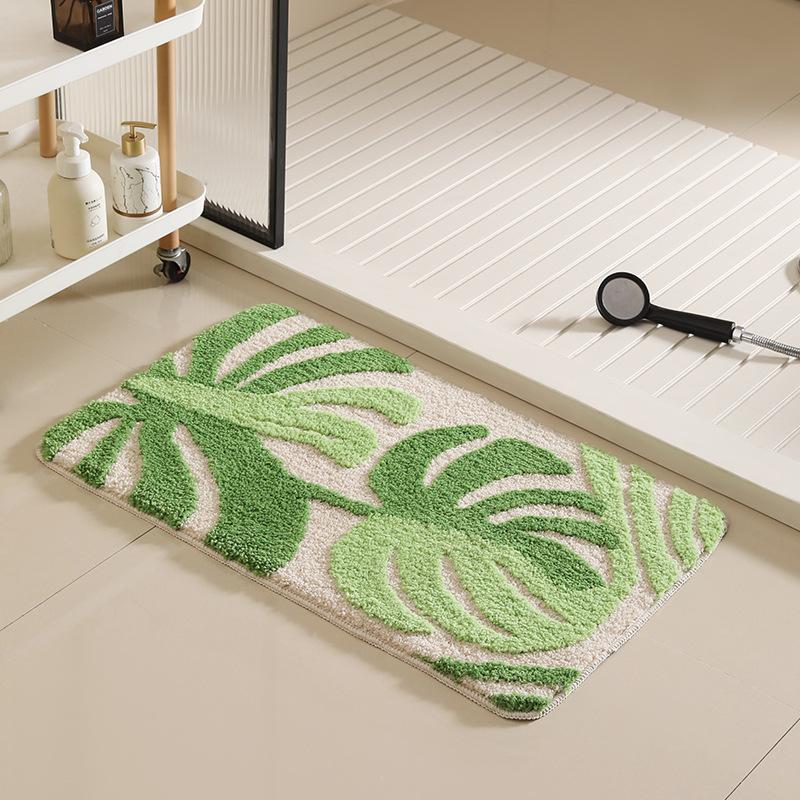 Mountain River Floor Mat Bathroom Anti Slip Absorbent Mat Water Absorbent Rug Decorative Area Mat For Home Kitchen And Bath Use