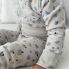 2025 Pure Cotton Kids' Autumn Warm Set: Class A Top & Trousers for Boys and Girls