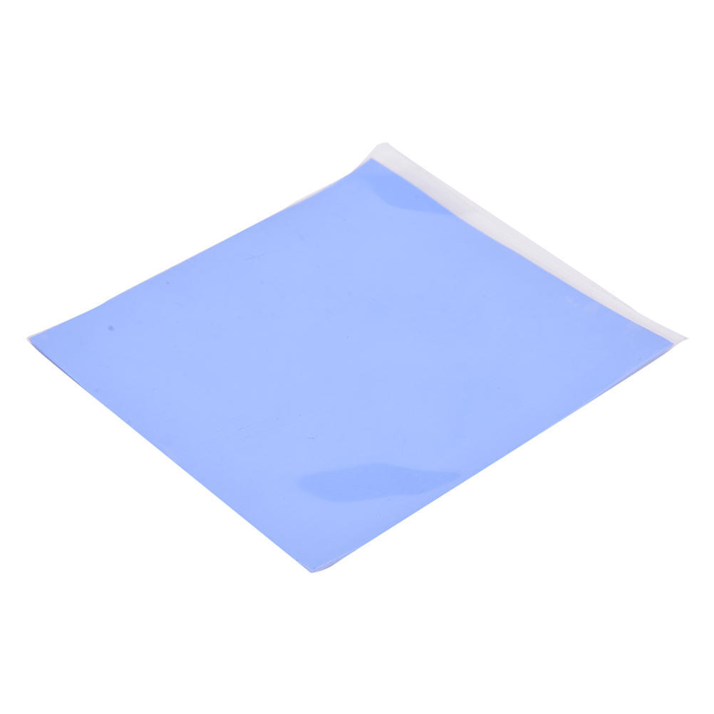 

(YOUU06)1pc Blue GPU CPU Heatsink Cooling Thermal Conductive Silicone Pad 100mmx100mmx0.5mm