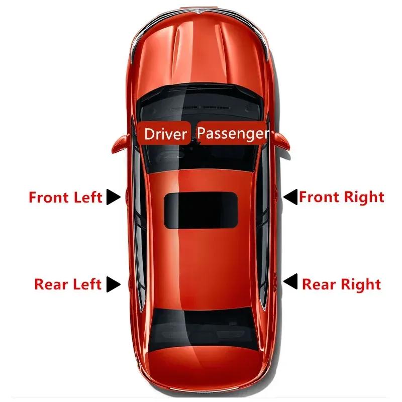 Car Outside Exterior Door Handle Unpainted Color For Honda Accord Sedan CF9 CG5 CG1 1998 1999 2000 2001 2002