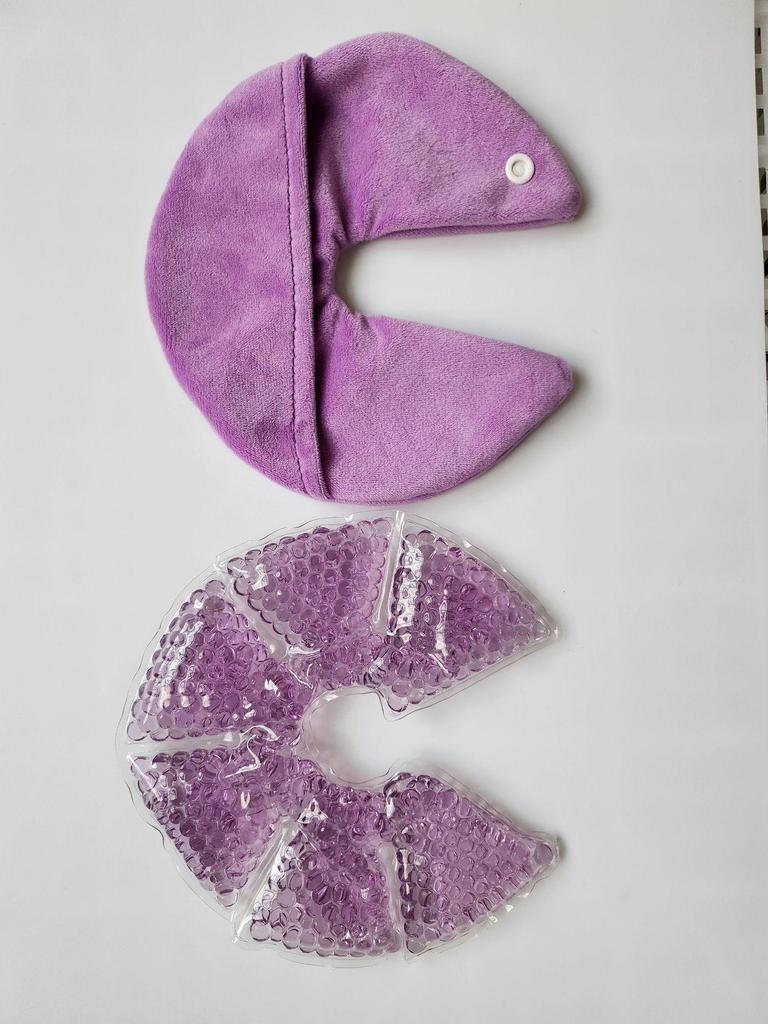 Compresă Caldă/Rece pentru Sâni pentru Ameliorarea Canalelor Lactifere și Congestie