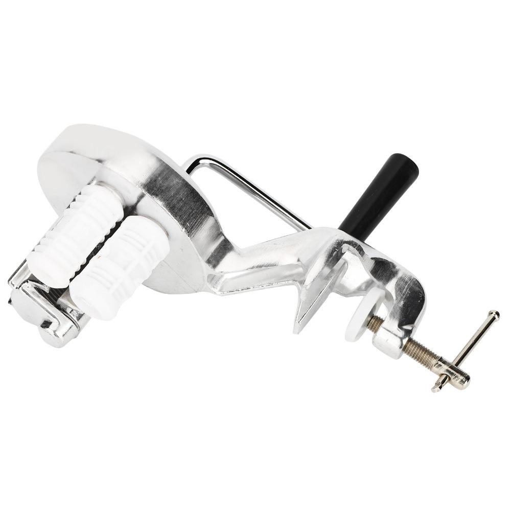 Aluminum Alloy Hand Cranking Noodle Press Portable Pasta Maker Macaroni Maker  Cooking Enthusiast