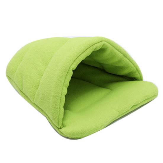 Tykk Fleece Varm Hund Katt Telt Cave Nest Seng Slipper Shape Pet Sovepose