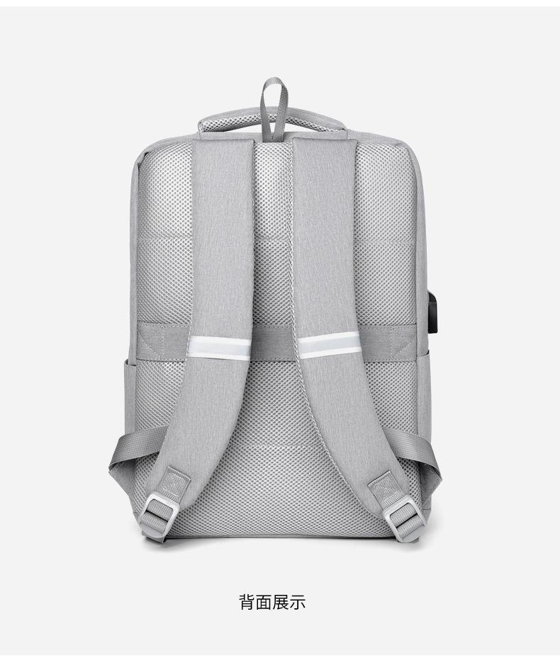 TS JYL laptop bag,Simple Business Backpack 17 Inch Anti-Theft Laptop Commuter Daypack