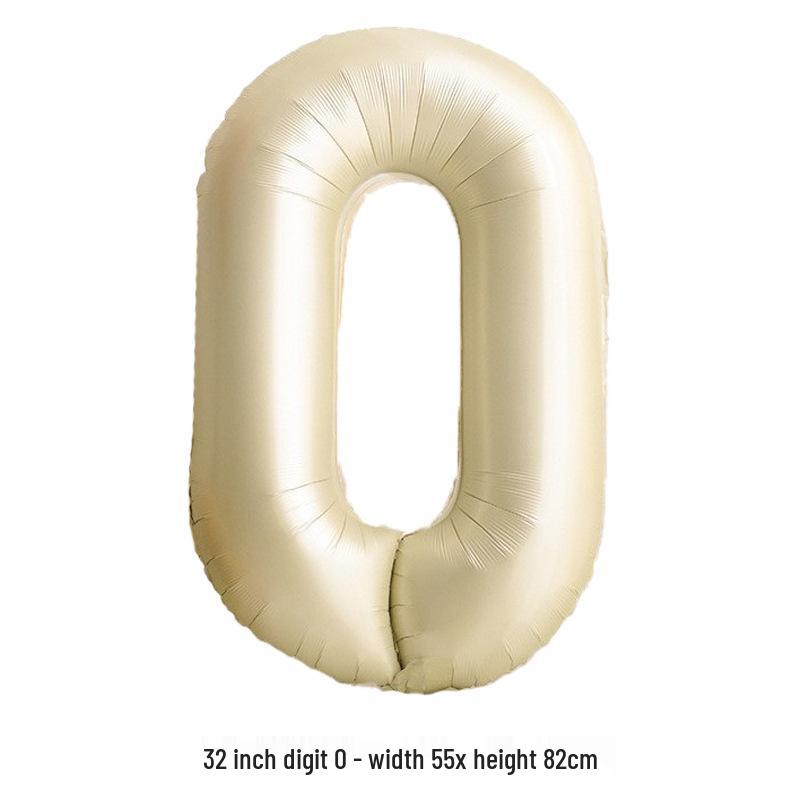 32" Rainbow Jelly Gradient Aluminum Foil Balloon for Birthday, Festival, Wedding Party Decorations