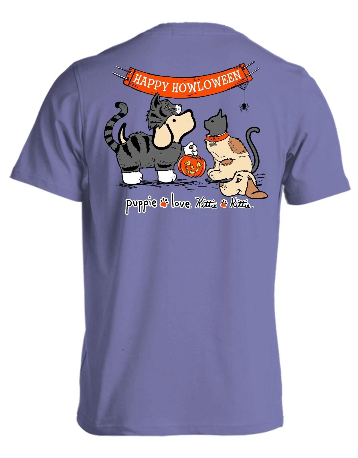 New PUPPIE LOVE KITTIE KITTIE - HALLOWEEN COSTUME HALLOWEEN Pup T Shirt 4XL