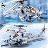 Sluban Military Cannon Assault Armored Vehicle Battle Tank Car Truck Army Weapons Soldier Building Block Model King Kid Toy Gift