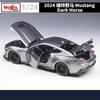 OKM20 Maisto 1:24 Ford Mustang Dark Horse 2024 Alloy Car Diecasts & Toy Vehicles Car Model Miniature Scale Model Car For Children