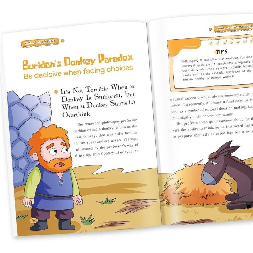 Murphy's Law Learning Book for Kids 8-12 Years Old Educational Comic Book Gifts Children Popular Science Books GZW