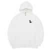 Happy Cat Embroidered Snap Button Hoodie