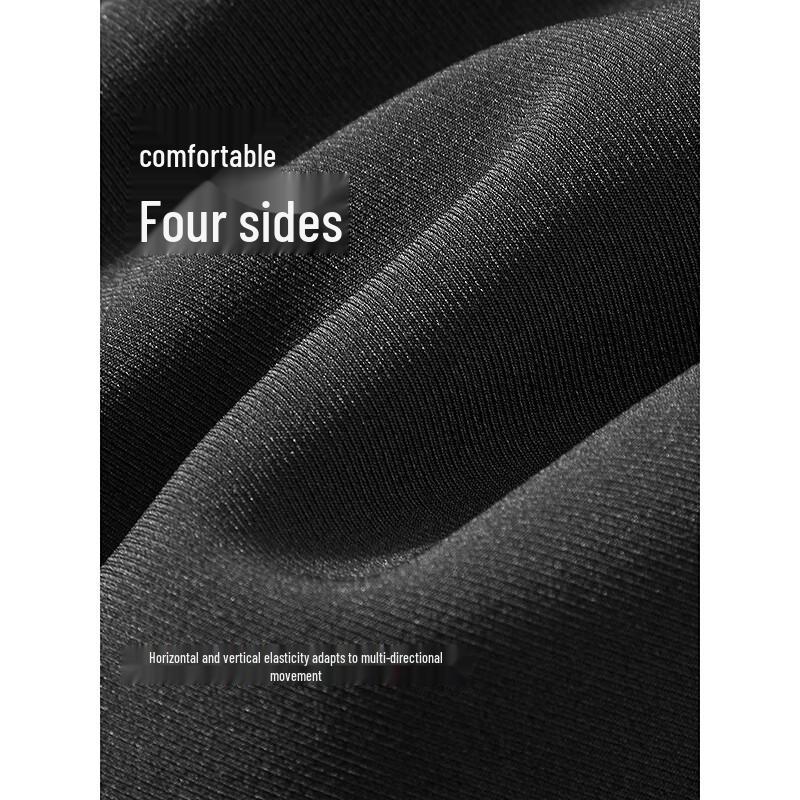 GXG Men's Far-Infrared Heating Four-Way Stretch Slim-Fit Commuter Trousers