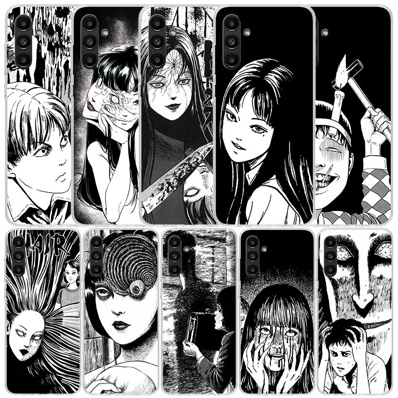 Japanese Horror Comic Anime Cover for Samsung Galaxy A17 A37 A57 A16 A26 A36 A56 A15 A14 A55 Phone Case A13 A53 A25 A35 A24 A34
