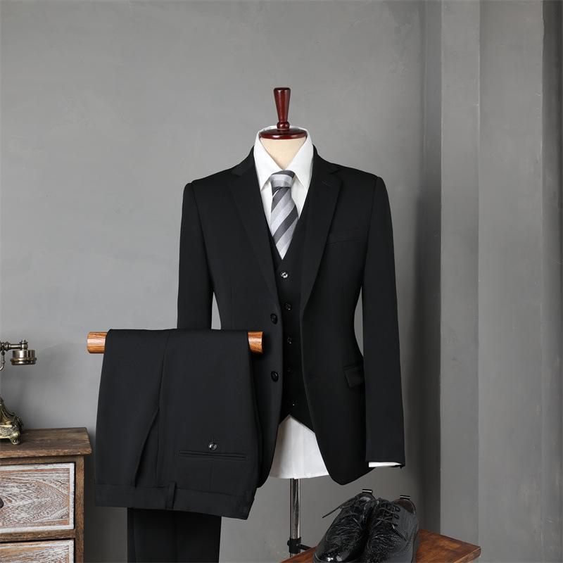 Men's Business & Formal Suit Set - Ideal for Weddings and Professional Events