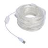 RGBW 100LED Rope Lights USB Powered Music Sync String Light APP Bluetooth Control IP45 Waterproof