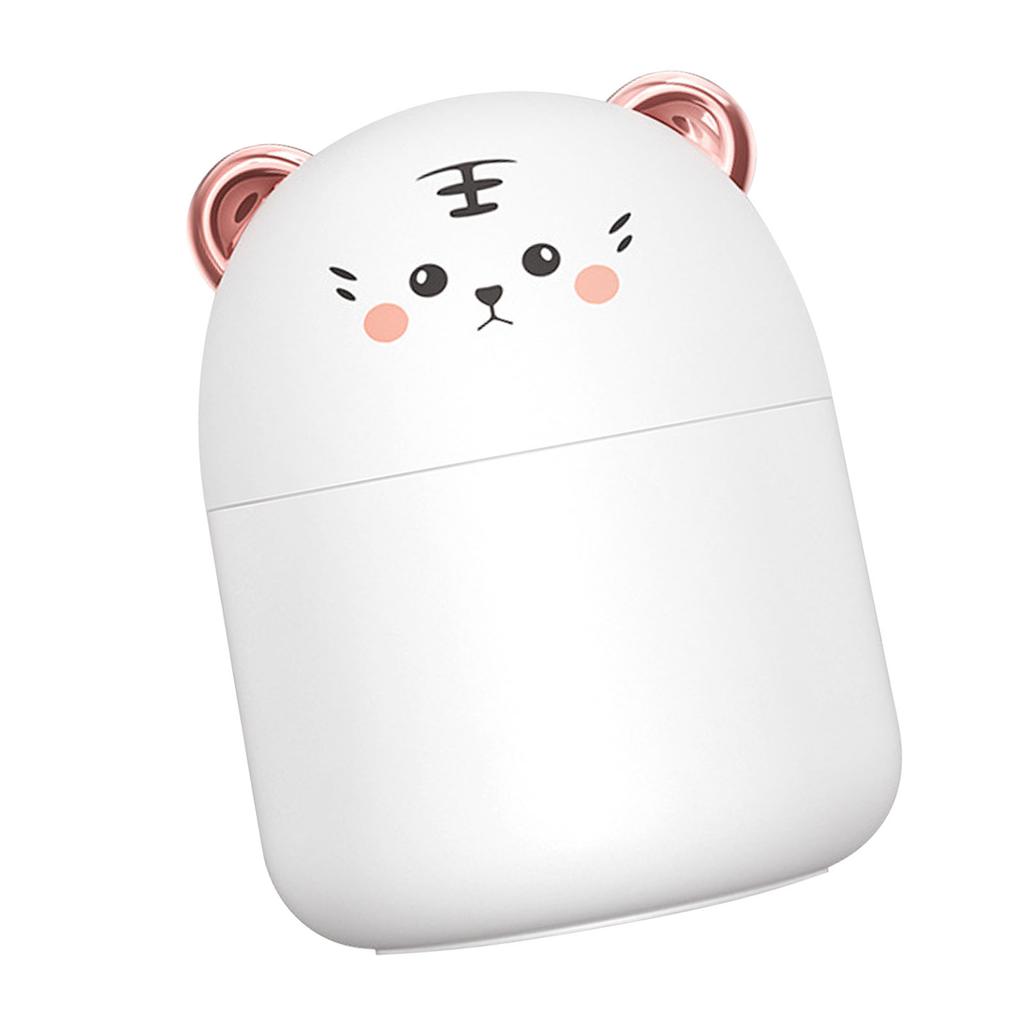 Mini Luftbefeuchter Niedliche Cartoon-Tierform USB-betrieben Leise Tragbar Kleiner Luftbefeuchter für Zuhause