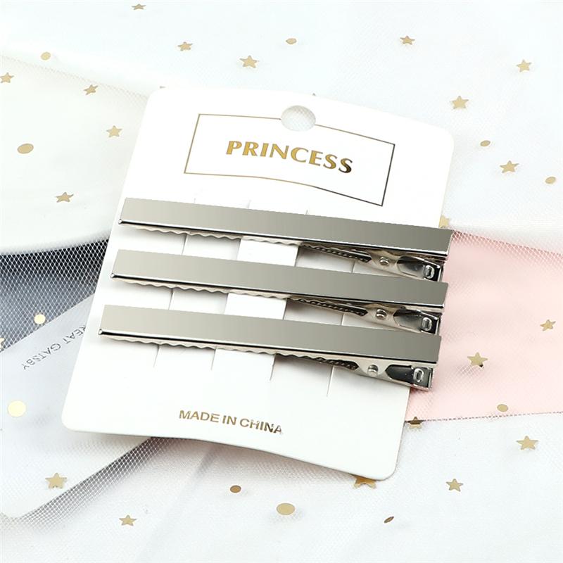 10Pcs/Lot Basic Metal Hair Clips Gold Silver Color Hairpins Fashion Simple Hair Alligator Clips For Women Hair Tools Accessories