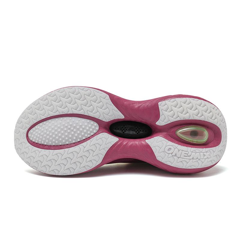 Onemix Laufschuhe Damen Leichte Sportschuhe Gepolsterte Springseilschuhe Frühling und Herbst Stabile Unterstützung Laufschuhe Herren