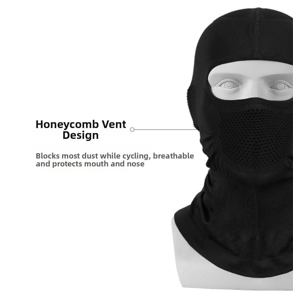 Balaklava z ledového hedvábí Maska na obličej Rychleschnoucí Bandana Kapuce Módní kryt krku Jezdec Cyklista