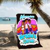 Customizable personalized beach towels Gracies Corner themed designs.Suitable for the beach, yoga, sports;ideal as beach accessories