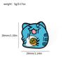 Cat brooch personality creative funny cat bug coffee wave cat capybara metal badge decoration