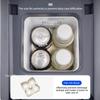 For BYD Denza B5 2025-2026 Central Control Refrigerator Beverage Fixing Grid Fit Silicone Pad Anti Slip Cup Holder Upgrade Parts