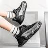Fashion Fashion Trend Men's Low Top Casual Thick Soled Shoes 2025 Autumn Mesh Breathable Comfortable Versatile Non Slip Chunky sneakers