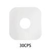 30/50PCS 12inch Vinyl Record Protection Bag White Filmless Rounded Corners Kraft Paper Bag LP Album Protector with Hole