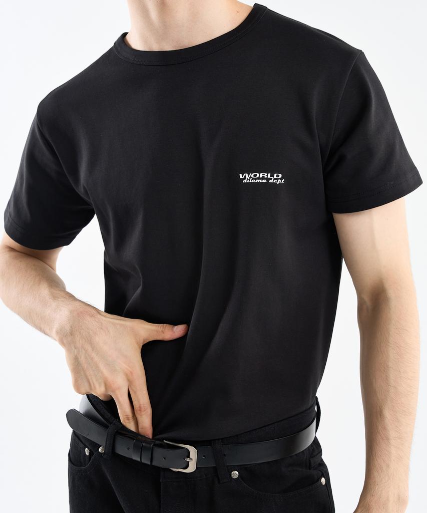 Woldeudillema Snake Printing T-Shirts (Black)
