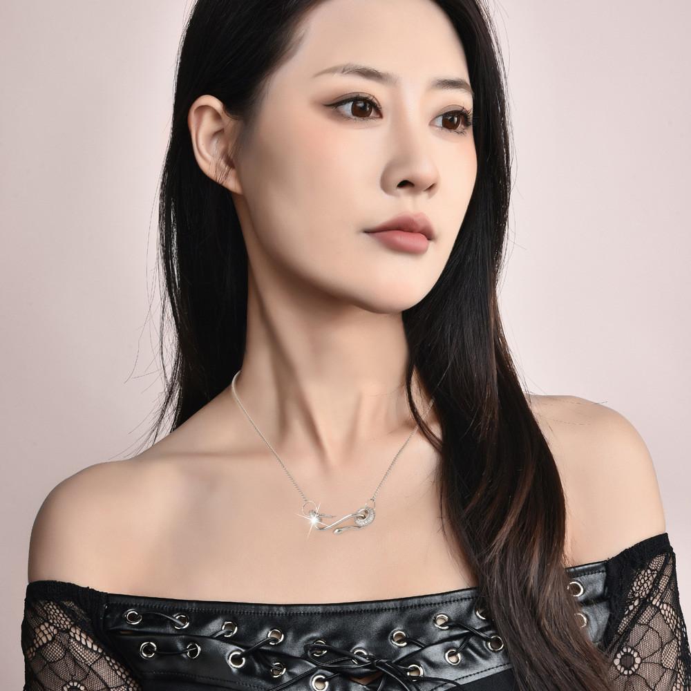 Inspired Eyecatching Snake Choker Necklace For Women In Stylish Gold And Finish Silver