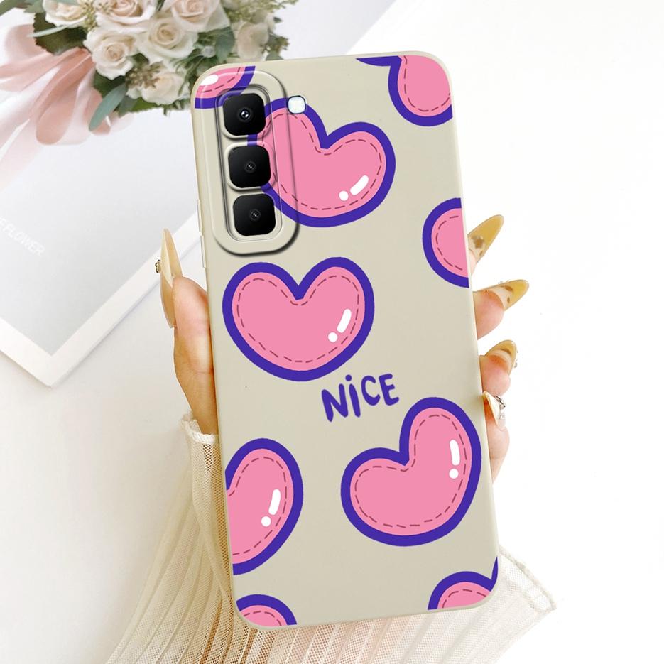 For Infinix Hot 70 5G Case X6895 X6895B Pretty Girl Sunflowers Painted Cover Soft TPU Phone Case For Infinix Hot 70 Hot70 Fundas