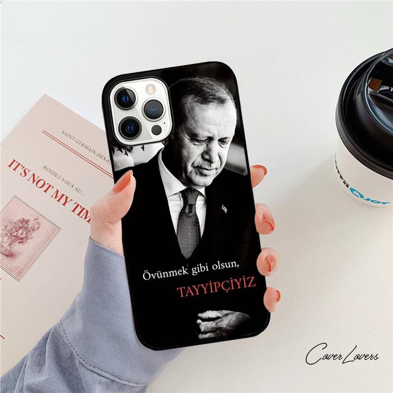 Turkey Recep Tayyip Erdogan Phone Case For iPhone 17 Air 14 15 16 13 12 Max For Apple iPhone 17 Air 11 Pro Max Plus Coque