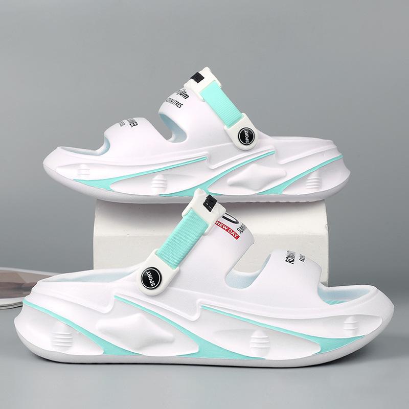 Men's Sandals Outdoor Slippers Beach Comfortable Slides Soft Clogs Men Casual Shoes Water Shoes Men Women Beach Sandals